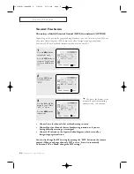 Preview for 34 page of Samsung CT- Series Owner'S Instructions Manual