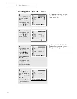 Preview for 34 page of Samsung CT21M16 Owner'S Instructions Manual