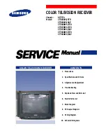 Samsung CT566BVX/STR Service Manual предпросмотр