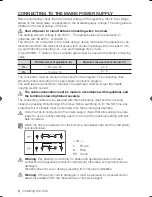 Предварительный просмотр 8 страницы Samsung CTI613EH Series User Manual