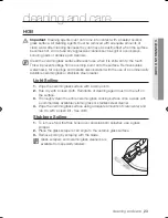 Предварительный просмотр 23 страницы Samsung CTI613EH Series User Manual