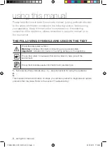 Preview for 2 page of Samsung CTN364E004 User Manual