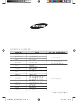 Preview for 36 page of Samsung CTN464 Series User Manual