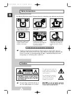 Preview for 2 page of Samsung CW-21A113N Owner'S Instructions Manual