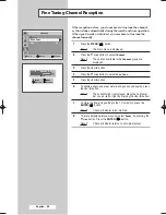 Preview for 20 page of Samsung CW-29A2083 Owner'S Instructions Manual