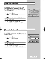 Preview for 25 page of Samsung CW-29A2083 Owner'S Instructions Manual