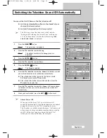 Preview for 33 page of Samsung CW-29A208P Owner'S Instructions Manual