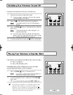 Preview for 9 page of Samsung CW-29A208T Owner'S Instructions Manual