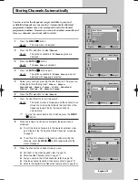 Preview for 13 page of Samsung CW-29A208T Owner'S Instructions Manual