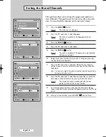 Preview for 14 page of Samsung CW-29A208T Owner'S Instructions Manual