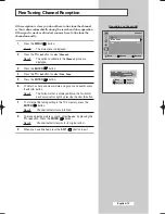 Preview for 19 page of Samsung CW-29A208T Owner'S Instructions Manual