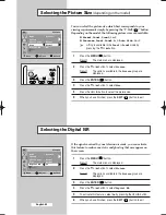 Preview for 24 page of Samsung CW-29A208T Owner'S Instructions Manual