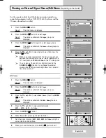 Preview for 35 page of Samsung CW-29A208T Owner'S Instructions Manual