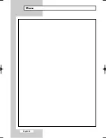 Preview for 46 page of Samsung CW-29A208T Owner'S Instructions Manual