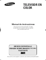 Preview for 1 page of Samsung CW-29M026P Manual De Instrucciones