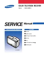 Samsung CW-29M064N Service Manual preview