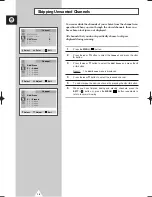 Preview for 18 page of Samsung CW-29M064V Owner'S Instructions Manual