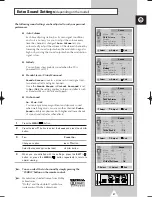 Preview for 27 page of Samsung CW-29M064V Owner'S Instructions Manual