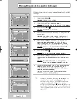 Preview for 22 page of Samsung CW-29M066V Manual Del Instrucción