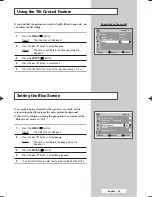 Preview for 25 page of Samsung CW-29M066V Owner'S Instructions Manual