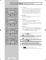 Preview for 28 page of Samsung CW-29M066V Owner'S Instructions Manual