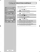 Preview for 34 page of Samsung CW-29M066V Owner'S Instructions Manual