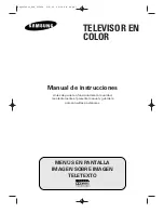 Samsung CW-29M206P Manual De Instrucciones preview