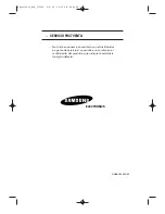 Preview for 48 page of Samsung CW-29M206P Manual De Instrucciones