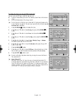 Preview for 25 page of Samsung CW-29Z418P Owner'S Instructions Manual