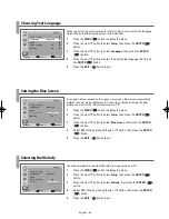 Preview for 26 page of Samsung CW-29Z418P Owner'S Instructions Manual