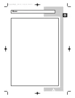 Preview for 39 page of Samsung CW21M63N Owner'S Instructions Manual