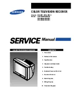 Samsung CW21M63NS8XXEC Service Manual предпросмотр