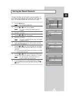 Preview for 13 page of Samsung CW29A10 Owner'S Instructions Manual