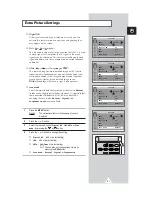 Preview for 21 page of Samsung CW29A10 Owner'S Instructions Manual