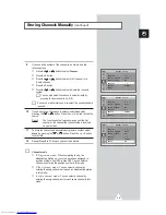 Предварительный просмотр 15 страницы Samsung CW29A1081G Owner'S Instructions Manual