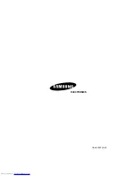 Предварительный просмотр 40 страницы Samsung CW29A1081G Owner'S Instructions Manual