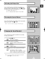 Preview for 23 page of Samsung CW29A8VD Owner'S Instructions Manual