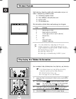 Preview for 32 page of Samsung CW29A8VD Owner'S Instructions Manual