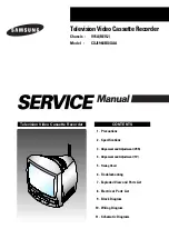 Preview for 1 page of Samsung CXJ1964BX/XAA Service Manual