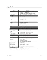 Preview for 7 page of Samsung CXJ2512X/XAA Service Manual