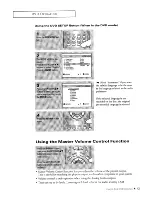 Preview for 63 page of Samsung CXM 2785TP Owner'S Instructions Manual