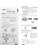 Предварительный просмотр 1 страницы Samsung CY-STC1100 User Manual