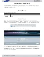 Preview for 11 page of Samsung CY-SWR1100 User Manual