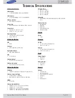 Preview for 107 page of Samsung CY-SWR1100 User Manual