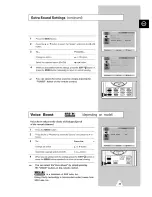 Preview for 21 page of Samsung CZ-21K30G1 Owner'S Instructions Manual