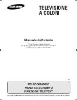 Preview for 1 page of Samsung CZ-29A6VD (Italian) Manuale Dell'Utente