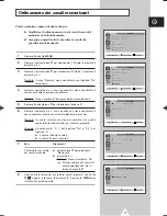 Preview for 17 page of Samsung CZ-29A6VD (Italian) Manuale Dell'Utente