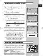 Preview for 19 page of Samsung CZ-29A6VD (Italian) Manuale Dell'Utente