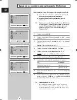 Preview for 28 page of Samsung CZ-29A6VD (Italian) Manuale Dell'Utente