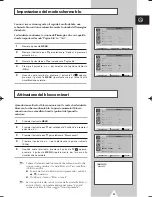 Preview for 29 page of Samsung CZ-29A6VD (Italian) Manuale Dell'Utente